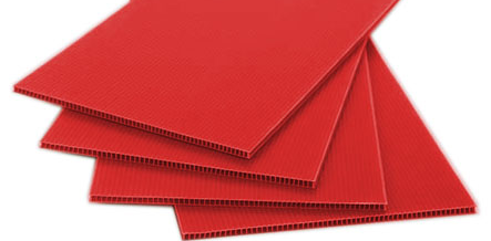 Tấm nhựa Danpla màu đỏ - Nhựa Danpla Khánh Châu - Công ty TNHH KC Khánh Châu Plastic
